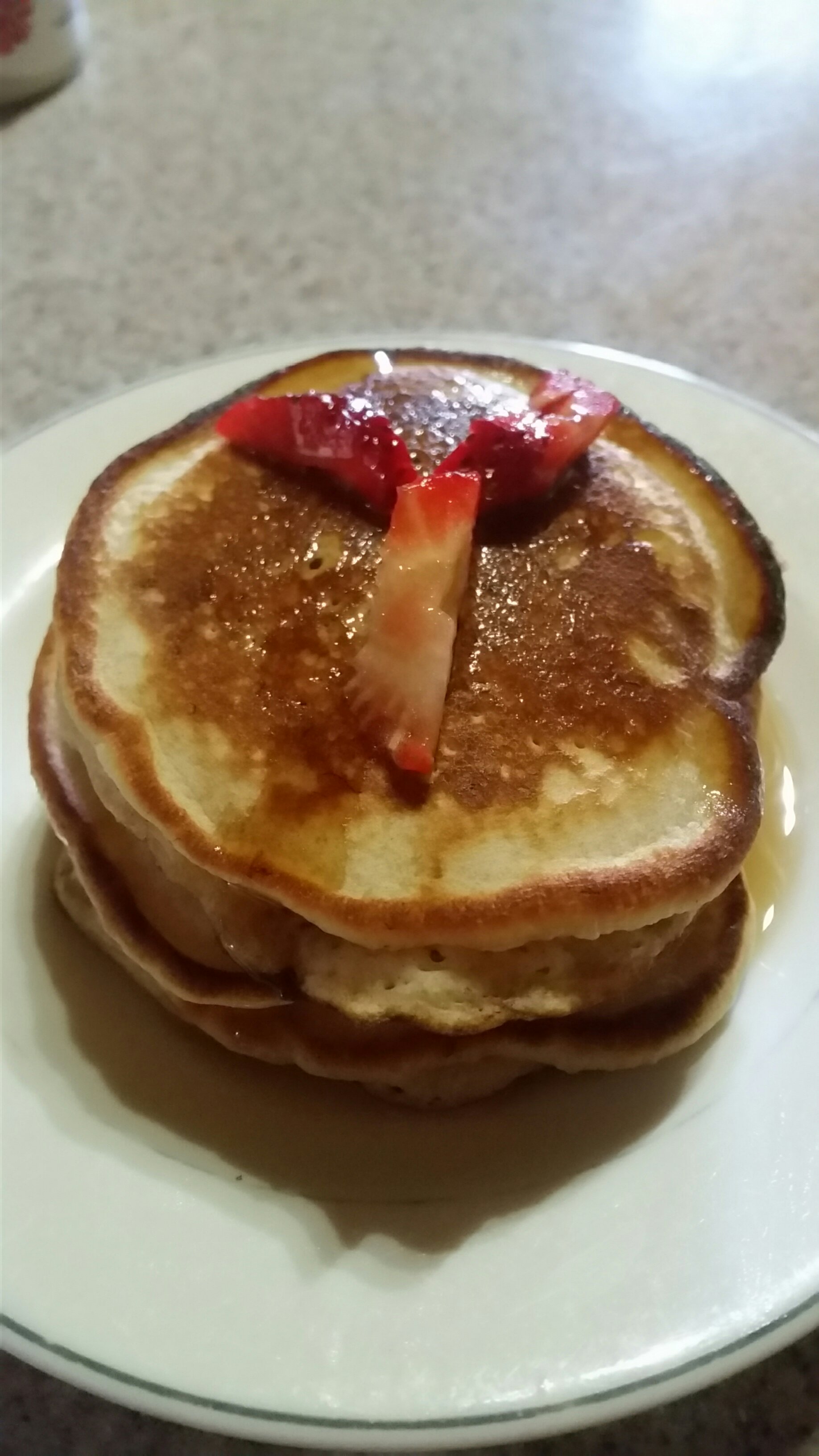 Strawberry Banana Pancakes