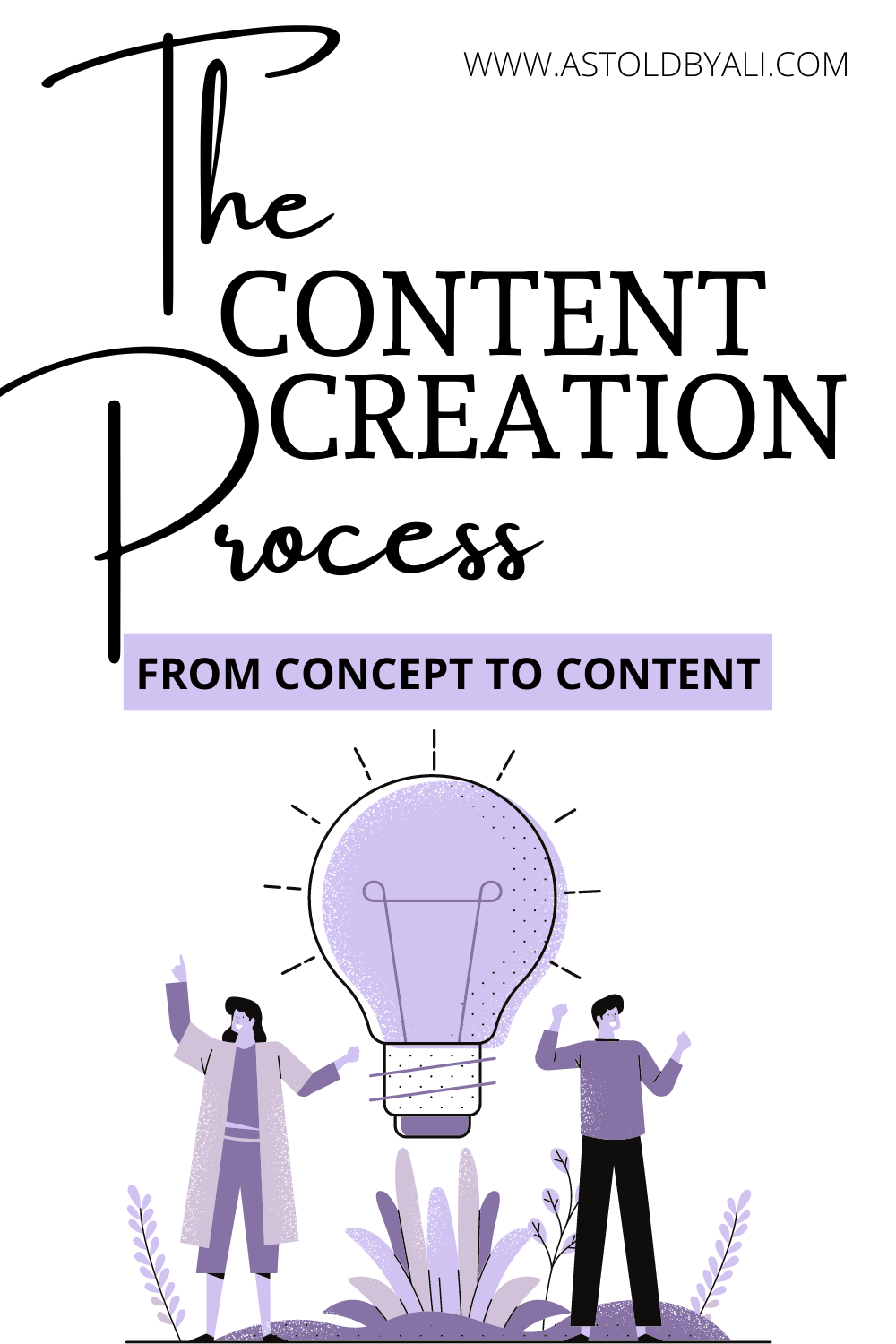 The Content Creation Process – From Concept to Content – As Told by Ali