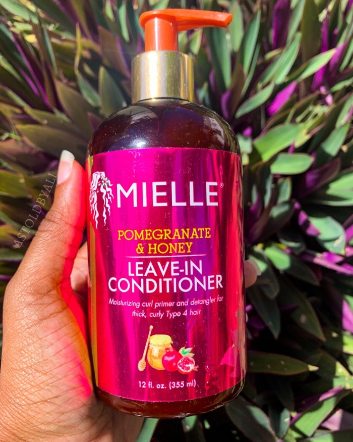 Mielle pomegranate and honey leave-in conditioner